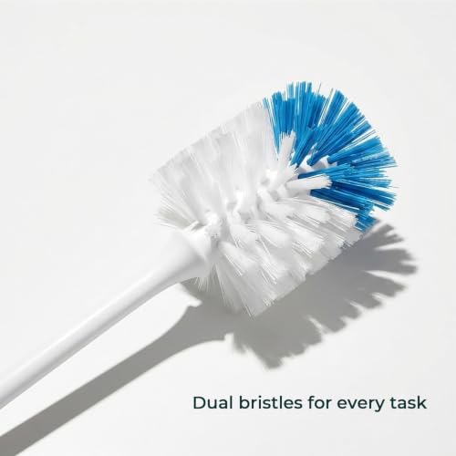 Bottle Brush with Long Handle for Baby Bottle, Cup, Glass Cleaning, 3 Pack - color: 3 Pack