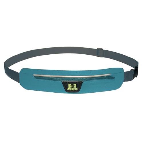 Amphipod AirFlow MicroStretch Belt, Ultra-Light Runners Waist Pack - OS - color: Marine/Silver