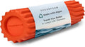 Oceanfoam Ripple Roller - Small Foam Roller for Physical Therapy (Orange) - color: Orange