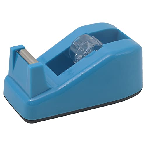 Desktop Tape Dispenser Cute Light Office Tape Dispensers, Nano Pads Fix Base, Blue - color: Green 1