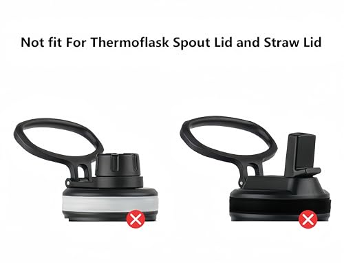 Gasket Replacement Compatible with Hydro Flask,Wide Mouth Lid-O Ring Rubber Seal For HydroFlask Wide Cap-6 Pack Replacement Silicone Seal Parts(Not For Thermoflask Spout and Straw Lid)