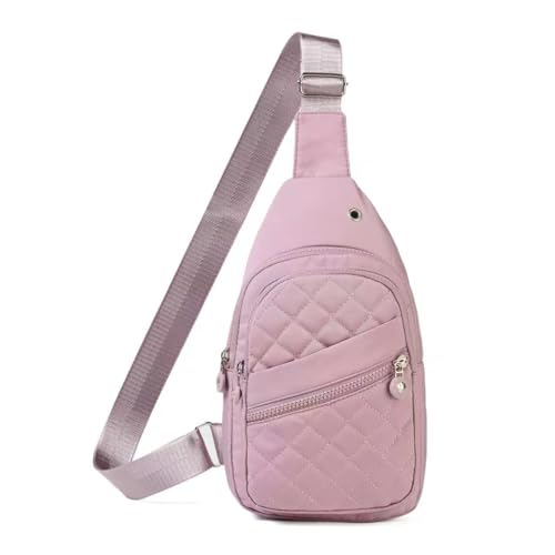 AOSTIHOT Crossbody Sling Bag Small Sling Backpack for Women, Chest Daypack Crossbody Shoulder for Travel Sport Running Hiking - color: Purple