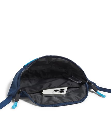 THE NORTH FACE Jester Lumbar Pack | Fanny Pack With Water Repellent Finish, 2.2 Liters, Crossbody Adjustable Strap - color: Eagle Blue/Meridian Blue
