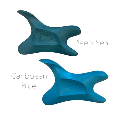 The Wave Tool, The Ultimate Soft Tissue Release All-in-One Ergonomic Scraper and Massage Bodywork Tool for Trigger Points, Muscle Pain, Scars, and Athletic Recovery, Made in USA (Deep sea Teal) - color: Deep Sea Teal