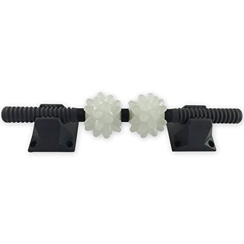 RUMBLE ROLLER Beastie Bar Massage Bar (Clear with Stands) - color: Clear With Stands