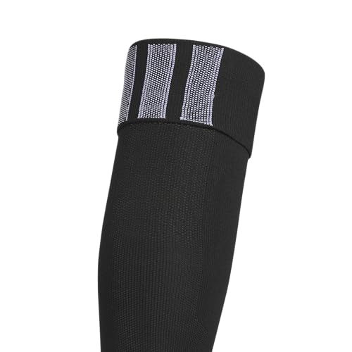 adidas Team Speed Over-the-Calf Soccer Socks or Calf Sleeves 1 Pair - color: Black/White/5/Calf Sleeve, size: Large, style: Calf Sleeve