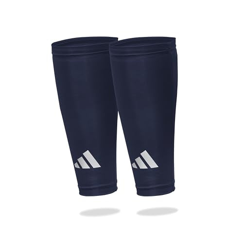 adidas Compression Calf Sleeve - color: Navy, size: Large-X-Large