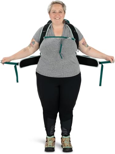 Osprey Tempest 20L Women's Hiking Backpack with Hipbelt, Jasper Green, WXS/S, Extended Fit - color: Jasper Green, size: WXS/S - Extended Fit