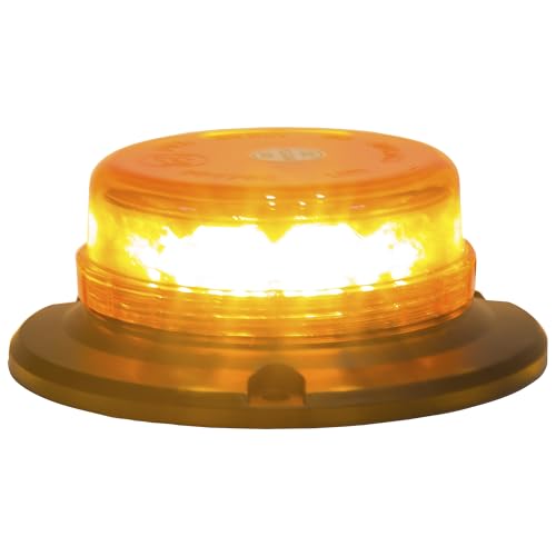 Buyers Products SL551ALP Low Profile LED Beacon, 6 x 2 Inch, Amber - style: Hard Wired