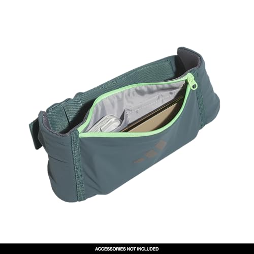 adidas Pacer Running Waist Pack - color: Preloved Teal Green/Lime Burst Green, size: One size
