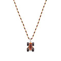 Alex and Ani Hot Wheels™ Necklaces - Car Necklace for Women, 16" + 2" Extender - color: Shiny Silver, style: Tiger Shark