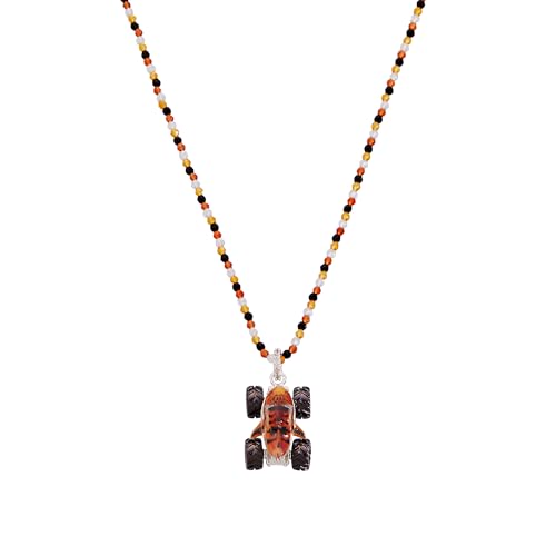 Alex and Ani Hot Wheels™ Necklaces - Car Necklace for Women, 16" + 2" Extender - color: Shiny Silver, style: Tiger Shark
