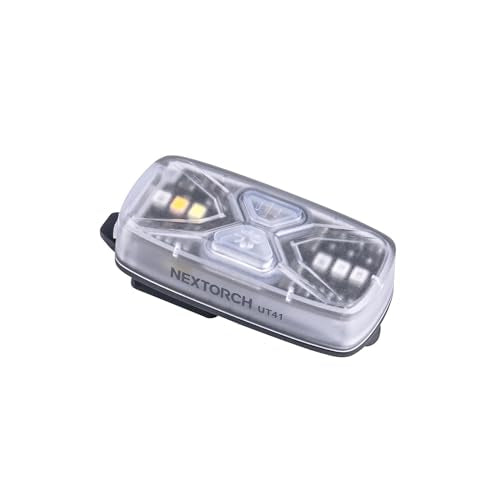 NEXTORCH UT41 Tactical Military Safety Light - Multi-Color Output Including IR - Solid & Beacon Modes - MOLLE & Universal Compatibility