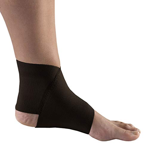 Champion Figure-8 Ankle Support, Light Elastic Compression Brace, Muscle Joint Recovery, Beige, 3X-Large - color: Black, size: 3X-Large
