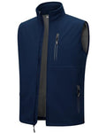 Outdoor Ventures Men's Running Golf Vest Outerwear Lightweight Windproof - color: Dark Blue, size: XX-Large