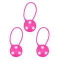 PATIKIL LED Running Light, Silicone Rope Bike Safety Light Running Lights for Runners, Cycling - color: Pink