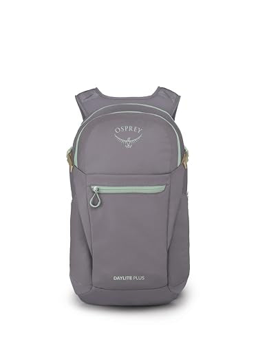 Osprey Daylite Plus Commuter Backpack - Lightweight, Everyday Pack with Laptop Sleeve and Water Bottle Pockets - Ideal for Campus, Work, and Travel with Versatile Storage, Soundwave Grey/Latte Brown - color: Soundwave Grey/Latte Brown