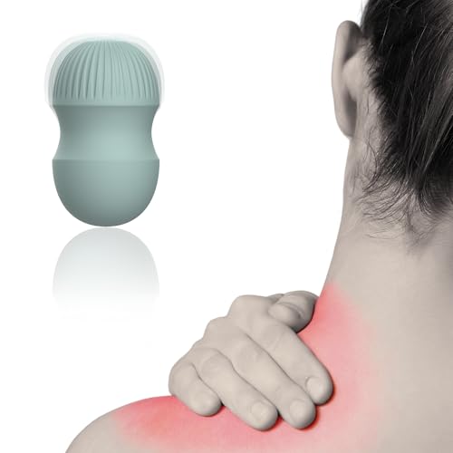 Electric Vibrating Massage Balls for Myofascial Release - Handheld Portable Massager, Trigger Point Therapy, Muscle Knots, and Yoga Therapy, Pain Relief & Muscle Shoulders, Neck, and Back Recovery.