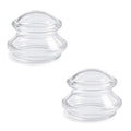 ELERA Silicone Cupping Therapy L Size Sets, Professionally Chinese Massage Cups Tools, Silicone Cup for Joint Pain Relief, Massage Body (L*2 Cups) - style: 2 Cups (L size)