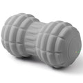 Vibrating Peanut Massage Ball, 4 Levels, Textured Silicone, Gray - color: Grey