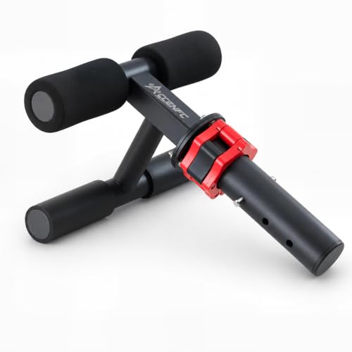 Tib Bar Tibialis Trainer, Tibialis Anterior Exercise Equipment for Home Gym - color: Black-2in