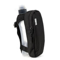 Handheld Running Water Bottle with Large Phone Holder – 12oz Grip-Free Hydration Flask with Pocket for Cards & Keys – Adjustable Strap for Walking, Running, Hiking