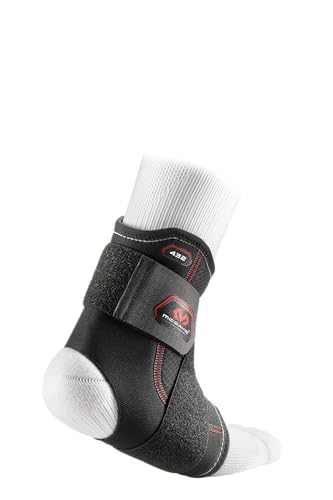 McDavid Ankle Support with Strap - color: Black, size: Large