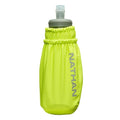Nathan - Pinnacle 14oz Soft Flask Finish Lime/Reflective Silver OSFM - color: Lime Green, style: 14oz