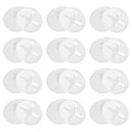 Bonsicoky Clear Running Bib Clips