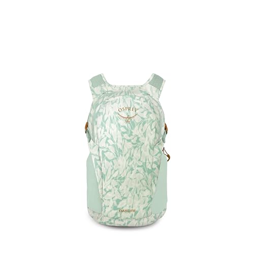 Osprey Daylite Commuter Backpack - Lightweight Everyday Bag with Laptop Sleeve, Bottle Pockets, Shaleafy Print/Frosty Mint - color: Shaleafy Print Frosty Mint