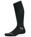 Swiftwick ASPIRE TWELVE Running Socks, Knee High Compression Fit - color: Black, size: Medium