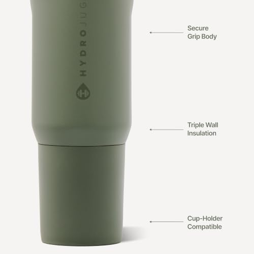 HydroJug Sport 20 oz Insulated Stainless Steel Water Bottle, Courtyard - color: Courtyard, size: 20 Ounces