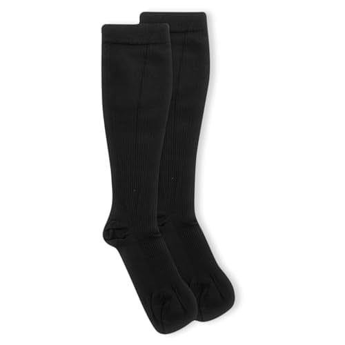 Dr. Scholl's Women's Graduated Compression Knee High Socks - color: Black (3 Pairs), size: 8-12