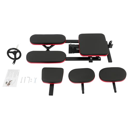 Hip Stretcher for Flexibility Stretching Equipment - color: Black+Red-264lbs