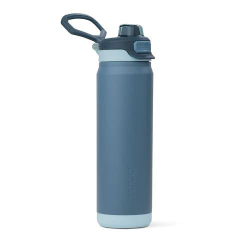 ZULU Powerfill Pro 24oz Stainless Steel Sip or Chug Water Bottle, High Tide - color: High Tide, style: 24oz