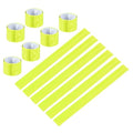 PATIKIL Reflective Slap Bands Snap Bracelet - color: Fluorescent Yellow