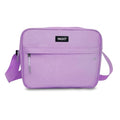 PackIt Freezable Zuma Can Cooler, Built with EcoFreeze Technology, Collapsible, Reusable, Zip Closure with Adjustable Shoulder Strap, Fits 15, 12 Oz Cans - color: Lavender