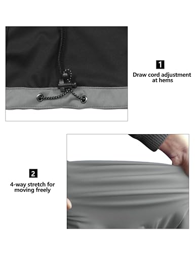 Little Donkey Andy Women's Lightweight Softshell Vest - color: Gray-reflective, size: Small