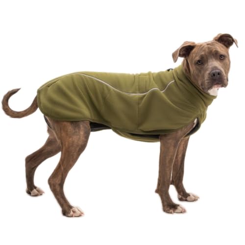 Ruffwear, Climate Changer Dog Fleece Vest, Cedar Green, X-Small - color: Cedar Green, size: X-Small