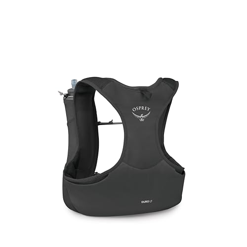 Osprey Duro LT Men's Running Hydration Vest with Hydraulics Soft Flasks - color: Black, size: Large