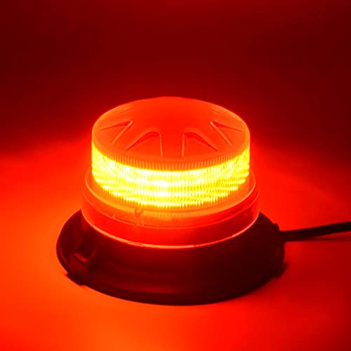Red Led Emergency Strobe Beacon Lights for Car Vehicles 12V 24V 24-LEDs - color: #2 Red
