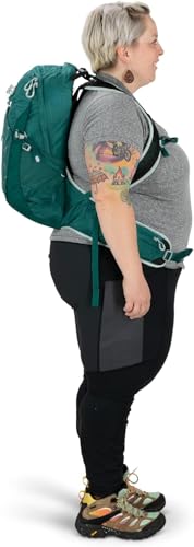 Osprey Tempest 20L Women's Hiking Backpack with Hipbelt, Jasper Green, WXS/S, Extended Fit - color: Jasper Green, size: WXS/S - Extended Fit