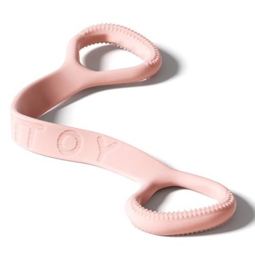 YOTTOY Figure 8 Resistance Band, Elastic Resistance Band - color: 20lb Pink