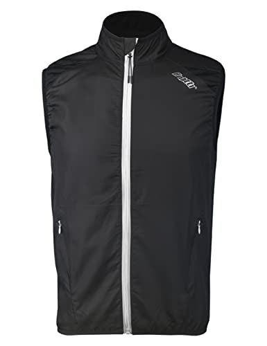 bpbtti Men's Cycling Running Vest Sleeveless Windbreakers With Two side Pockets(2.0) - Windproof, Breathable and Reflective - color: Black, size: Small