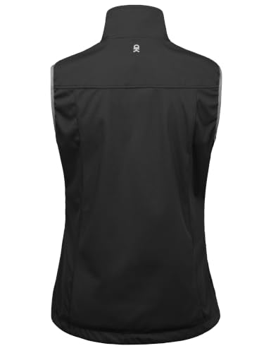 Little Donkey Andy Women's Lightweight Softshell Vest - color: Black, size: X-Small