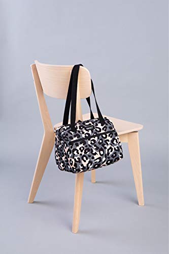 PackIt Freezable Hampton Lunch Bag, Wild Leopard Gray - color: Wild Leopard Gray