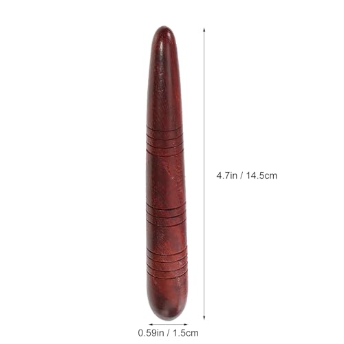 Healeved 3 Pcs Foot Massage Stick Portable Acupressure Wood Massage Tools Manual Pen for Reflexology Foot Scraping Neck Shoulder Back Arms Legs