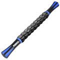 Muscle Roller Massage Roller Stick- Deep Tissue Fascia Blaster for Myofascial Pain Relief, Lymphatic Drainage & Body Sculpting, Handheld Physical Therapy & Recovery Tool (Blue & Black - color: Blue Black
