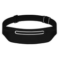 Fanny Packs for Women,Waterproof Fanny Pack for Men,Adjustable Running Belt Waist Pack Slim Expandable Pocket Belt Bag,iPhone Running Holder Cell Phone Elastic Waist Pouch Bag 3 Pockets Black - color: 01-Black with 3 Pockets