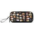 Fisyme Guinea Pig Cartoon Pencil Case Large Capacity Pen Box Makeup Pouch Holder Organizer Stationery Bag for School Office College Adults - color: Multi-Black